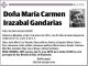 Maria Carmen Irazabal Gandarias (I682)